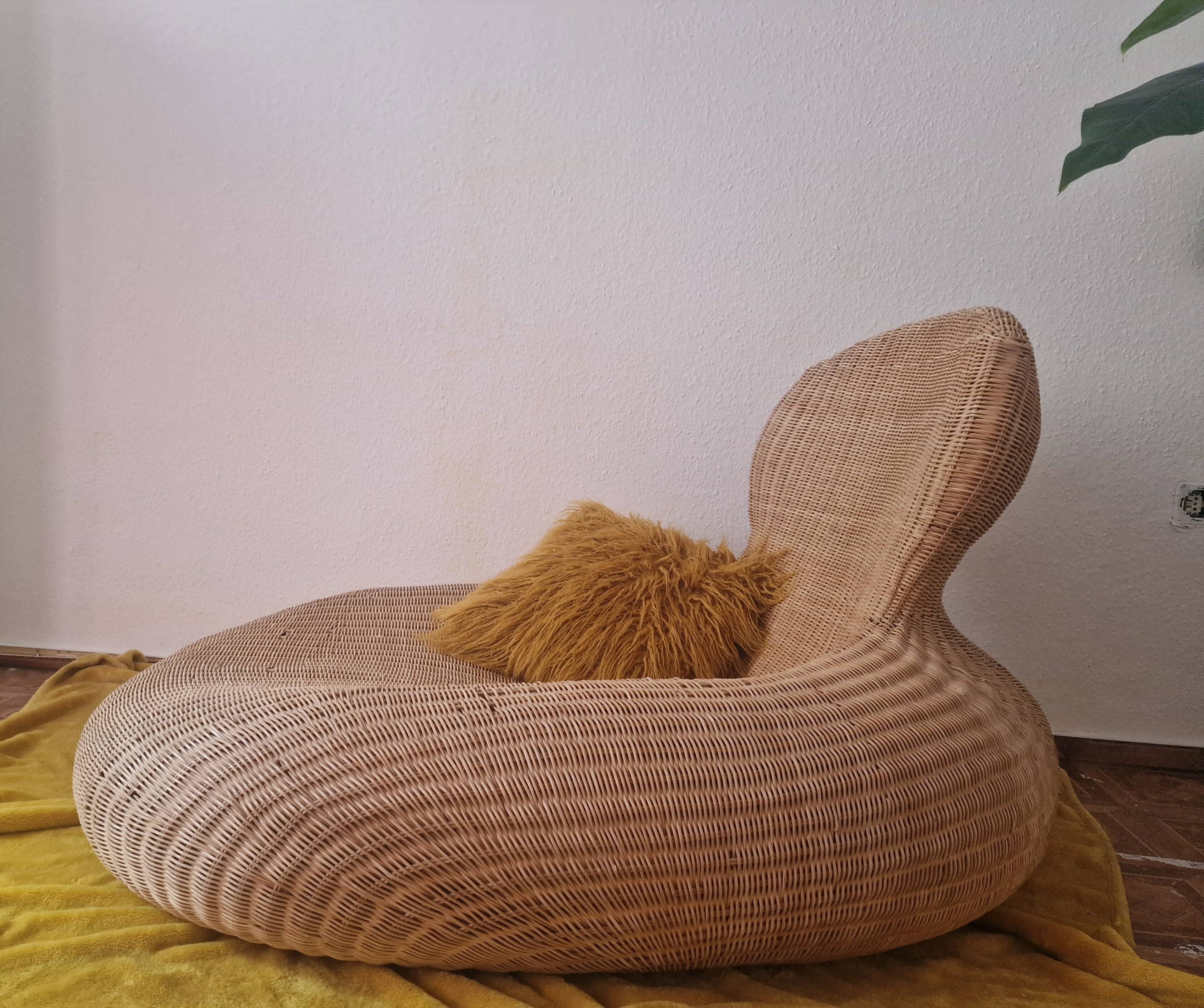 IKEA “Storvik” Rattan Lounge Chair – Carl Öjerstam, 2001 – Scandinavian Design