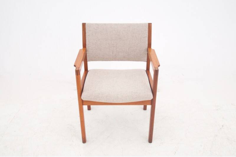 A pair of armchairs, Denmark, 1960s. After restoration.