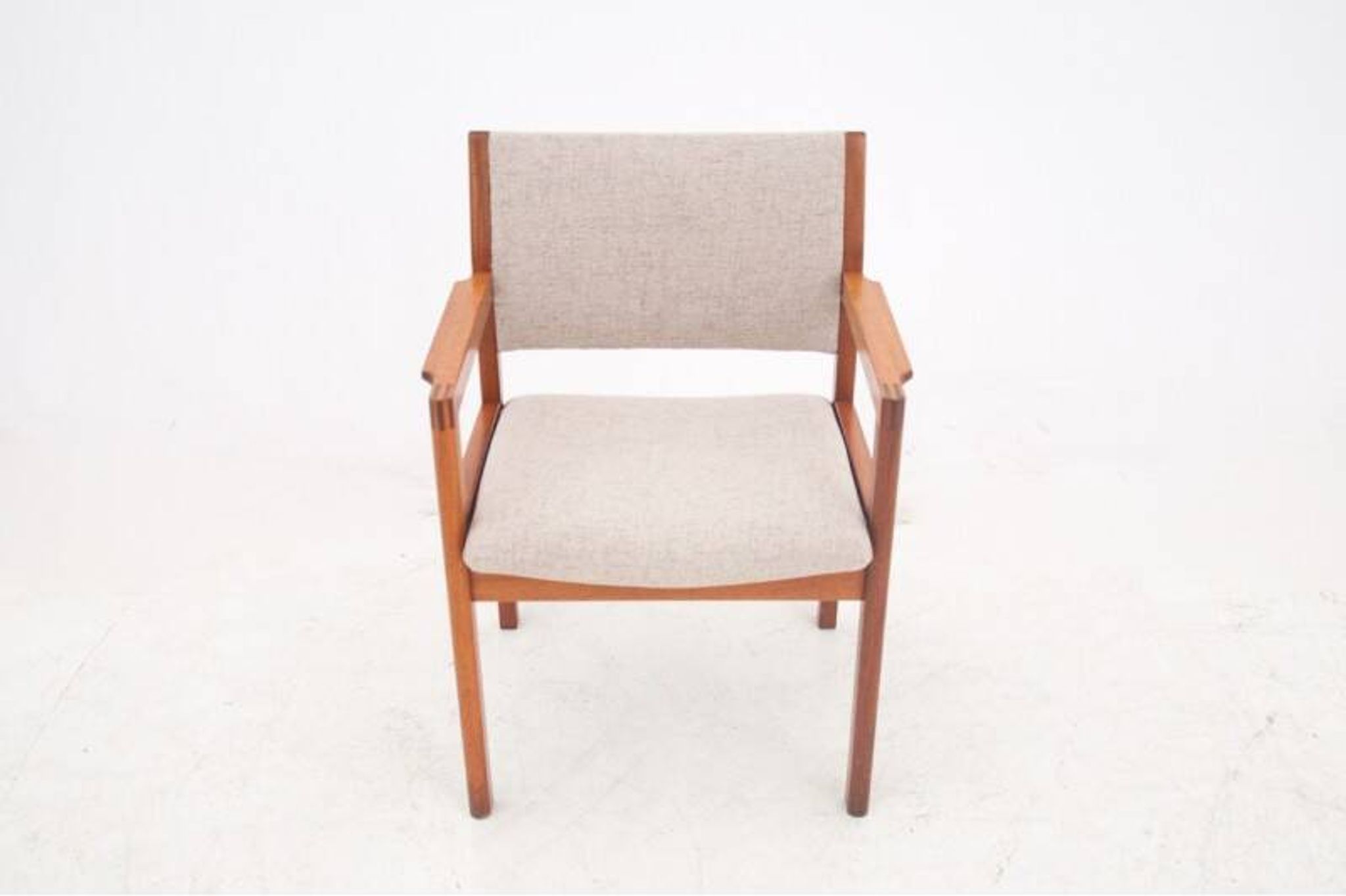 A pair of armchairs, Denmark, 1960s. After restoration.