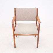 A pair of armchairs, Denmark, 1960s. After restoration.