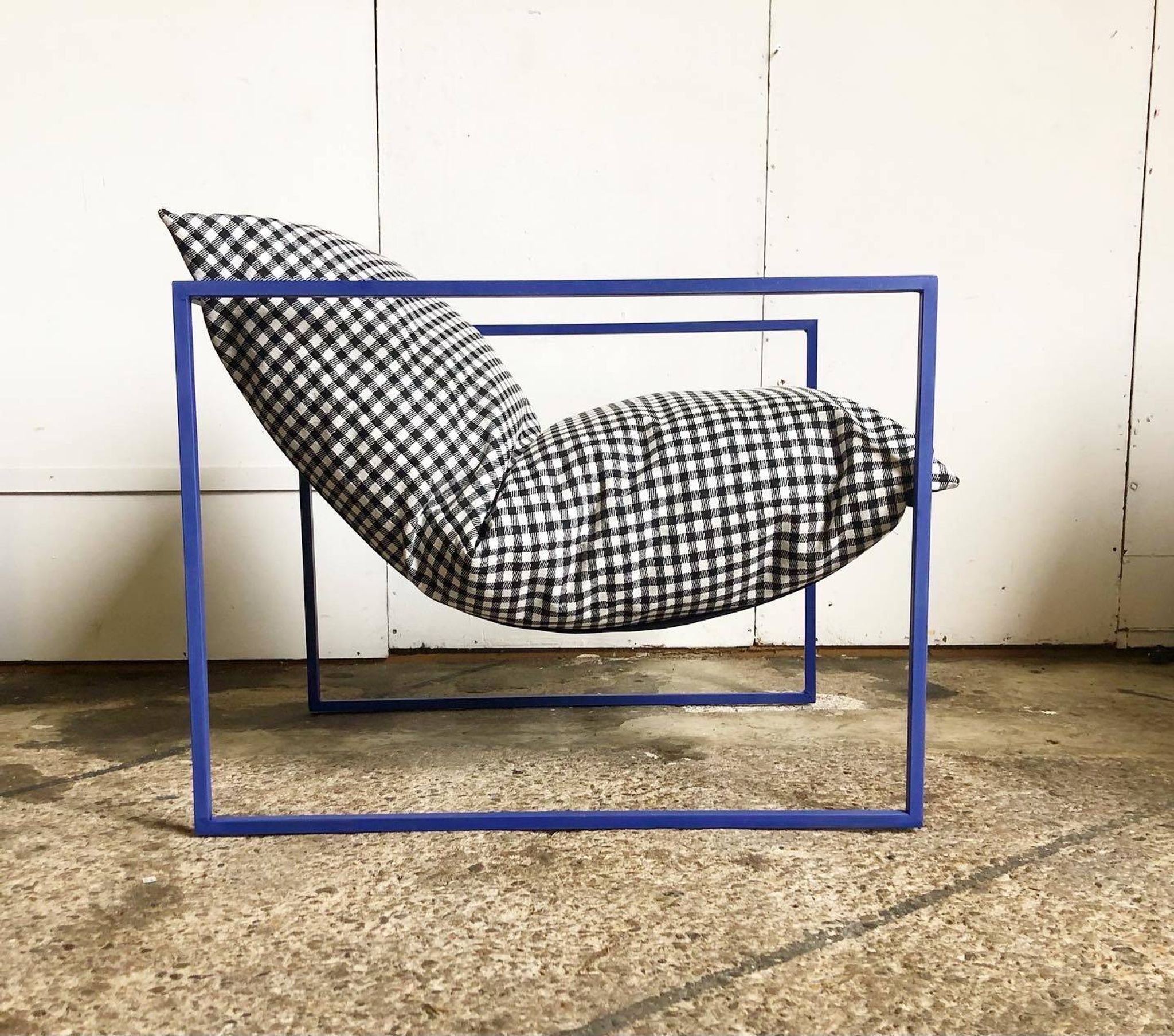 Metal / Fabric Armchair