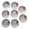 8 Ceranord St Amand dessert plates