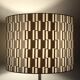 Fortress lampshade - vintage fabric