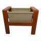 Danish Solid Teak Magazine Rack, 1960s