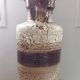 Vase in shades of brown and beige, ceramic - 1960s/1970s