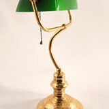 Lampe de banquier des années 80