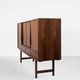 Danish highboard in rosewood by E.W. Bach for Sejling Skabe 1960s