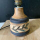 Pied de lampe signe Le Trident Vallauris
