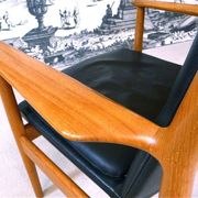 Danish model 341 desk chair in teak by Arne Vodder for Sibast, 1960s