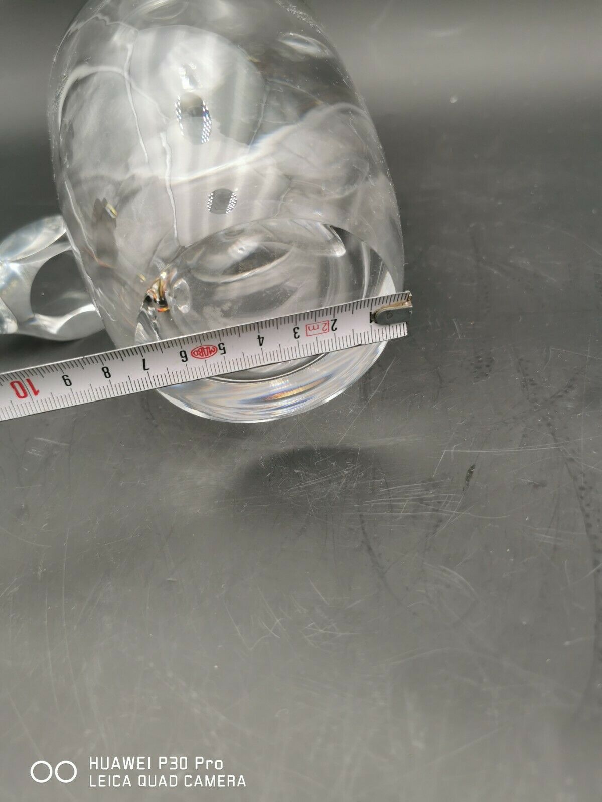 Sevres crystal carafe stamped