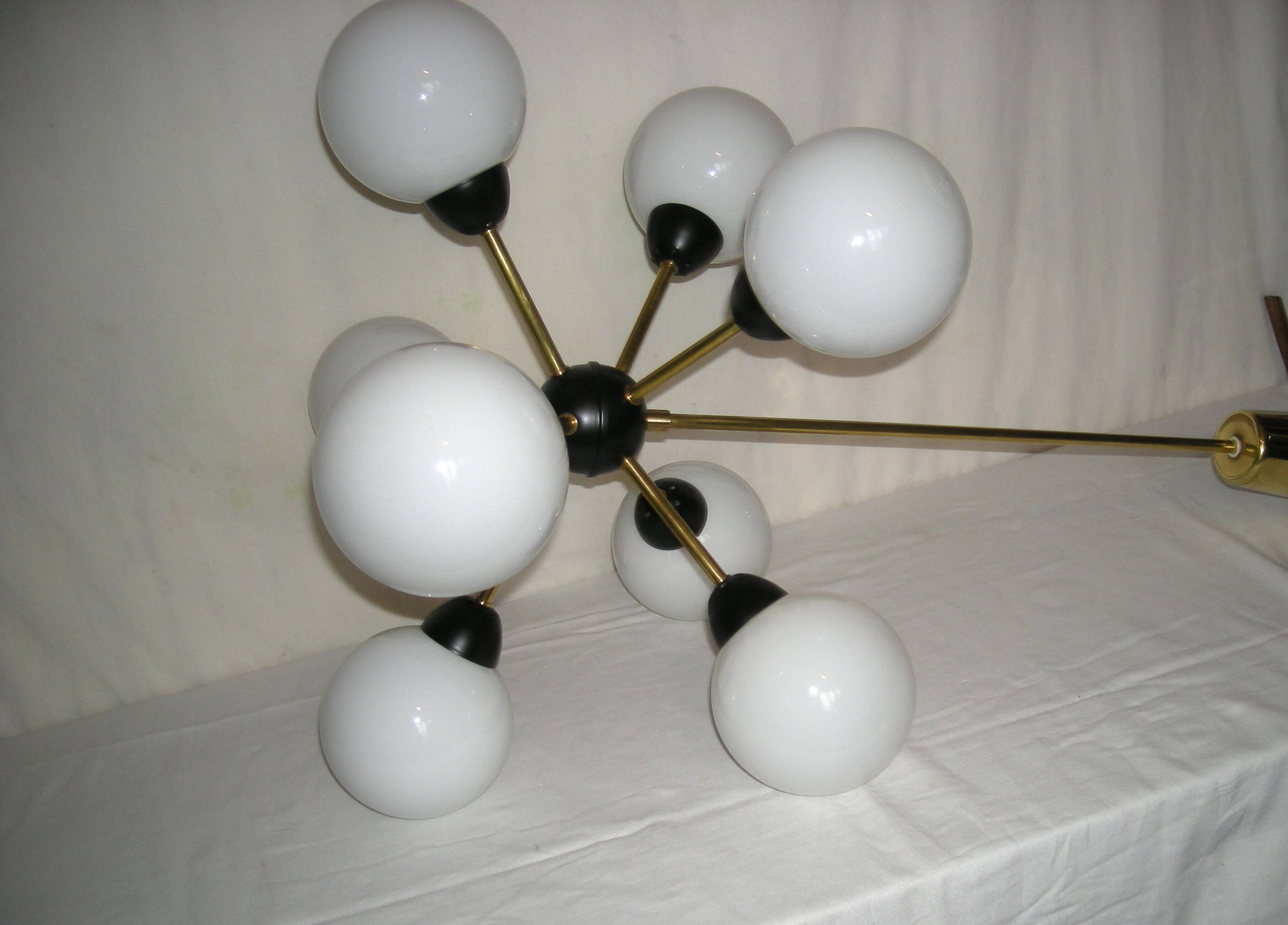 Sputnik chandelier from the 50s - 60s