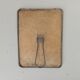 Antique barber's mirror 24*18 cm