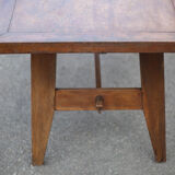 Rene gabriel table, 50s wood table, dining table, kitchen, veranda
