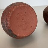 Set of 2 Studio Pottery Sculptural Objects Gerhard Liebenthron, Germany, 1970s