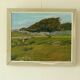 Original oil on canvas from the mid-20th century – landscape