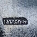 Art Deco Silver Metal Housewife J.Perrin