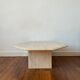 Table basse en travertin