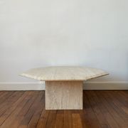 Table basse en travertin
