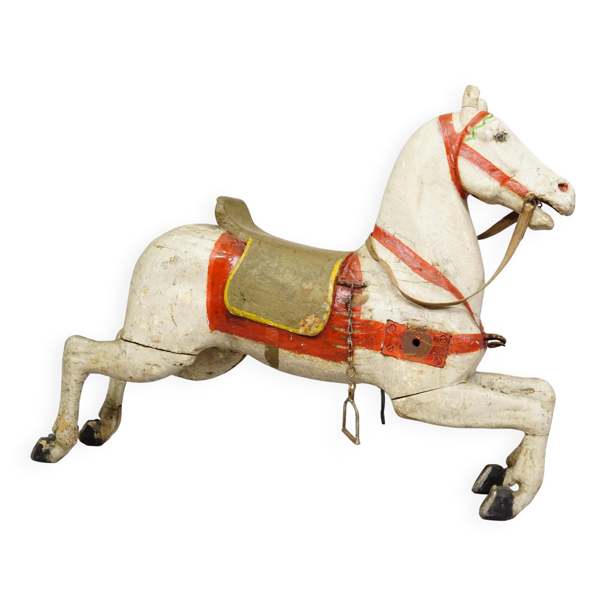 Antique children's carousel horse, Germany late 19th century