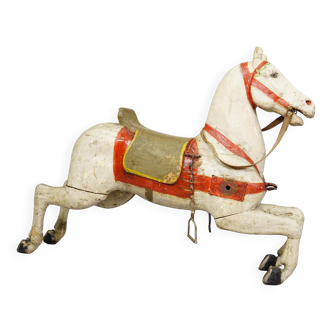 Antique children's carousel horse, Germany late 19th century