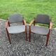 two armchairs model 62A designed by Arne Vodder for Sibast Møbler,