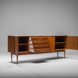 Danish sideboard in teak by Gunnar Nielsen for Tibergaard, 1960s
