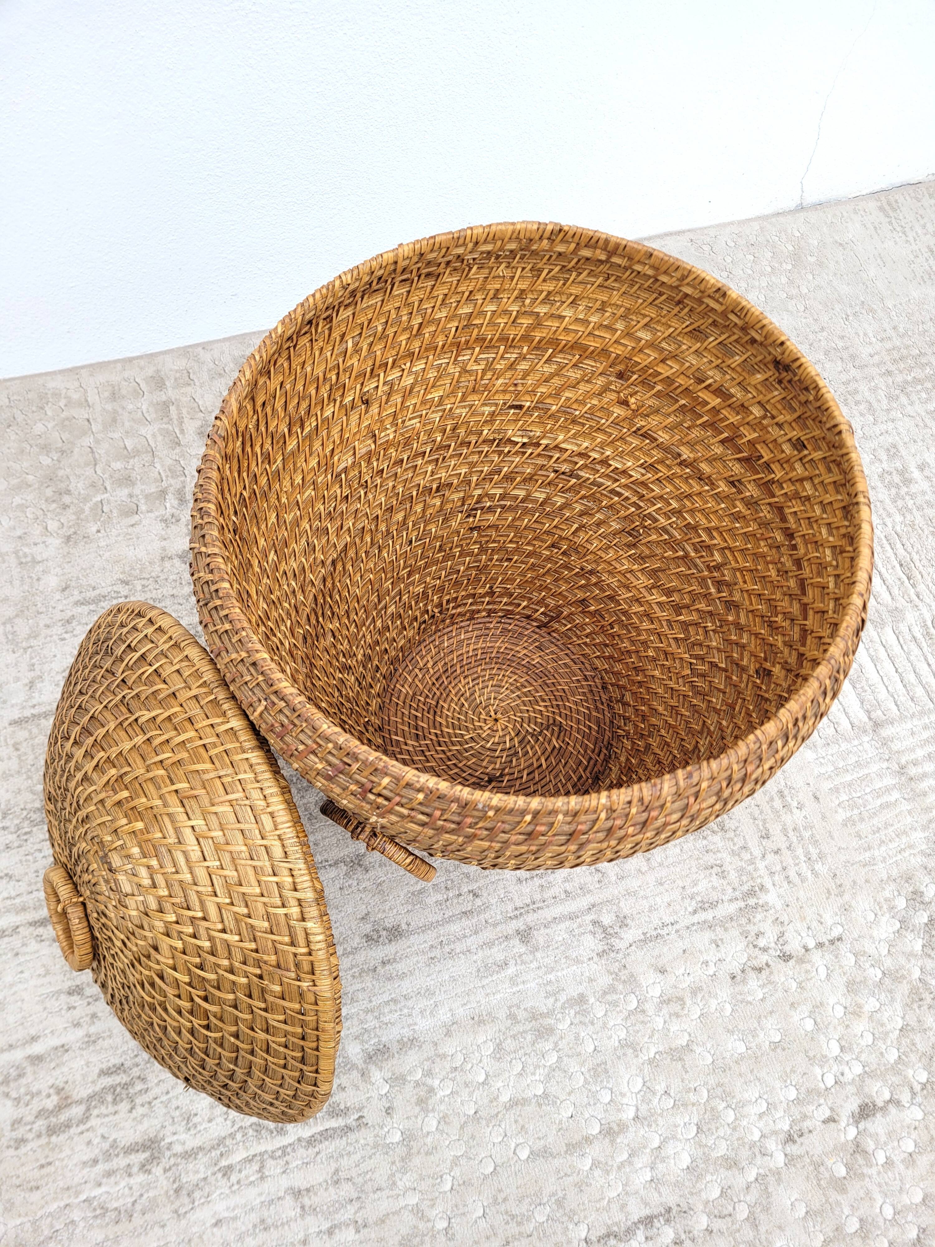 Rattan basket