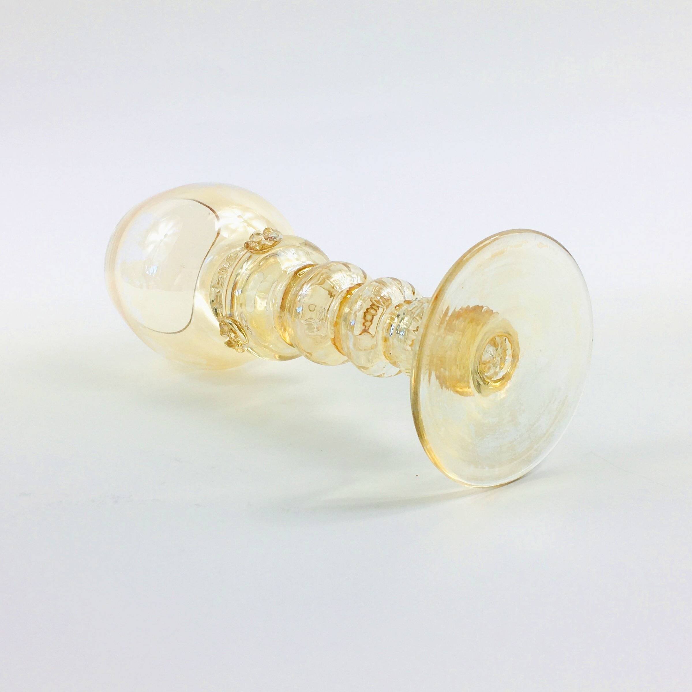 Hand Blown Glass Wine Glasses from Roemer, Germany, 1900s