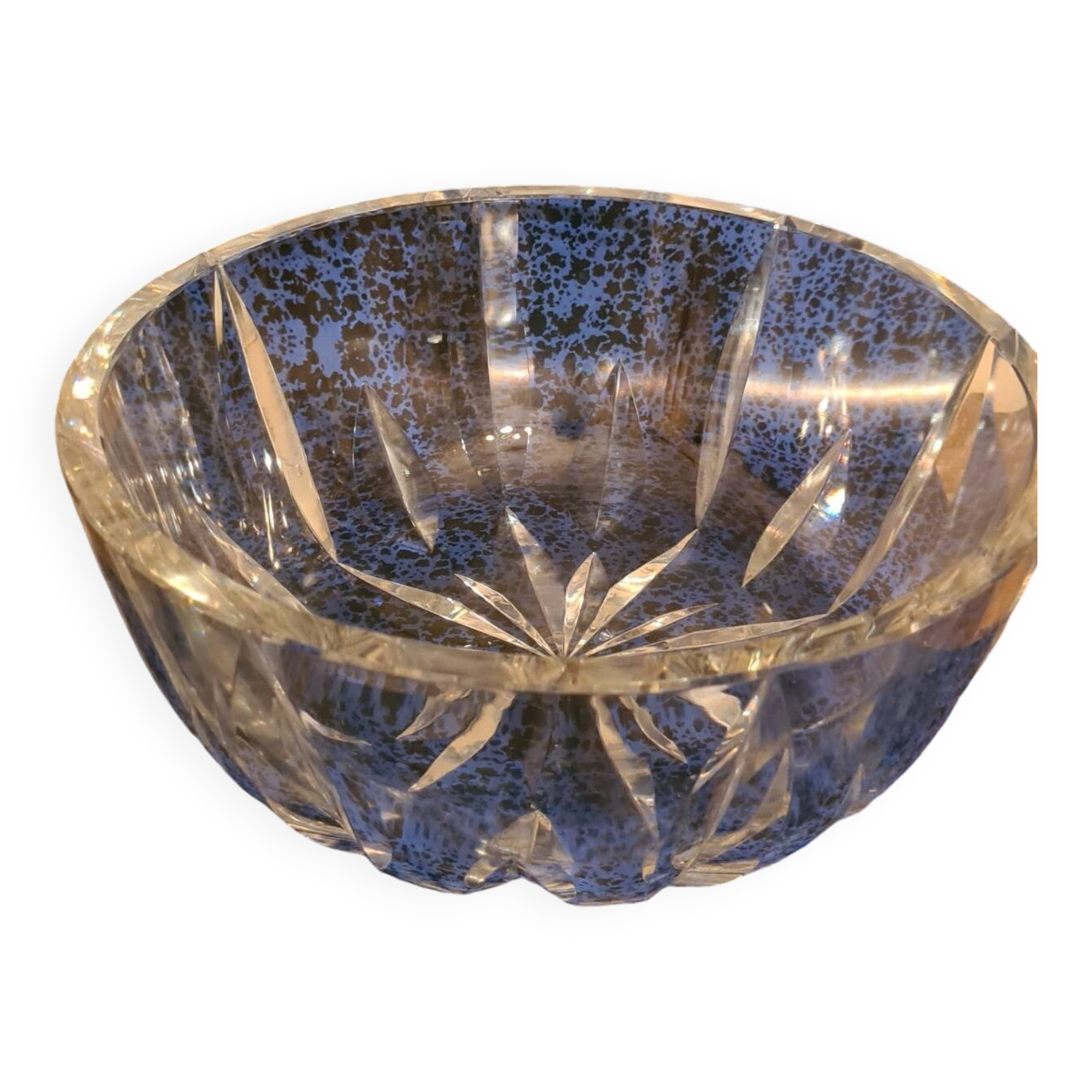 SAINT LOUIS, Large crystal salad bowl
