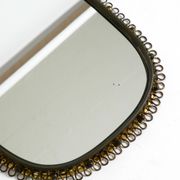 Mid century brass wall mirror by Josef Frank for Svenskt Tenn Sweden