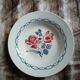 6 mismatched antique deep plates