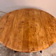Table à manger en Orme Massif à abattants Ercol 377 