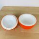 Vintage orange apple ice bucket