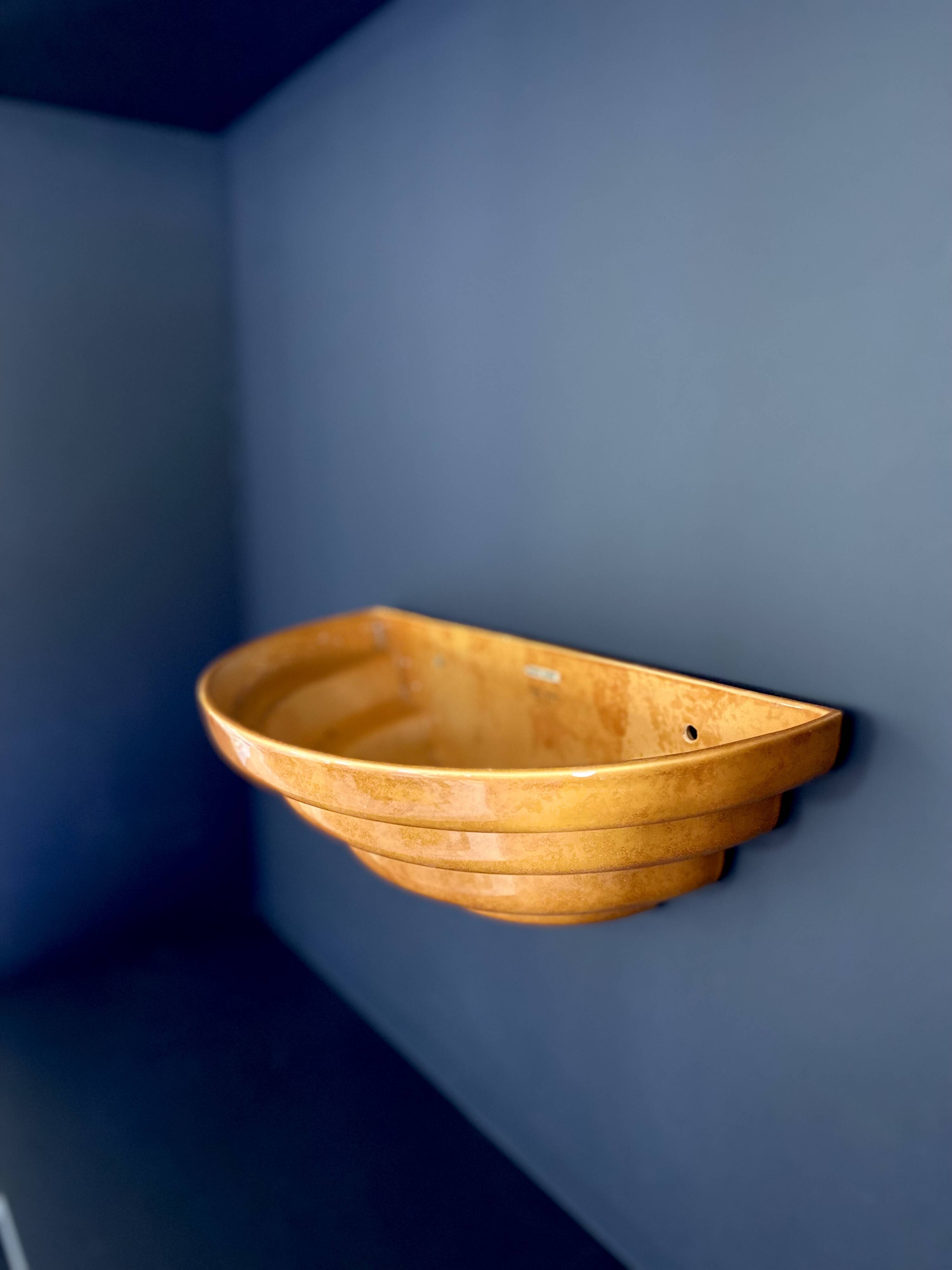 François Chatain ceramic wall light