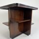 Antique art deco book / side table by Waring & Gillow, England c.1930