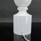 Pair of white lamps by Philippe Capelle, France, Circa 1970