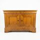 Louis Philippe buffet in solid oak.