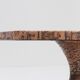 Vintage mid century brutalist copper coffee table 1970s