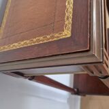 Pedestal table bedside Louis XVI mahogany style
