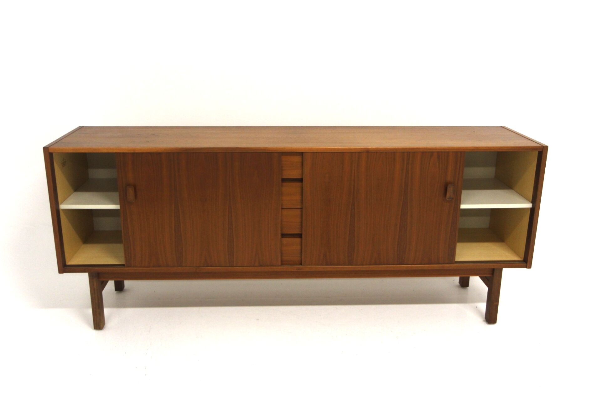 Scandinavian walnut sideboard, "Arild", Nils Jonsson, Troeds, Sweden, 1960