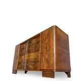 Italian Art deco walnut sideboard