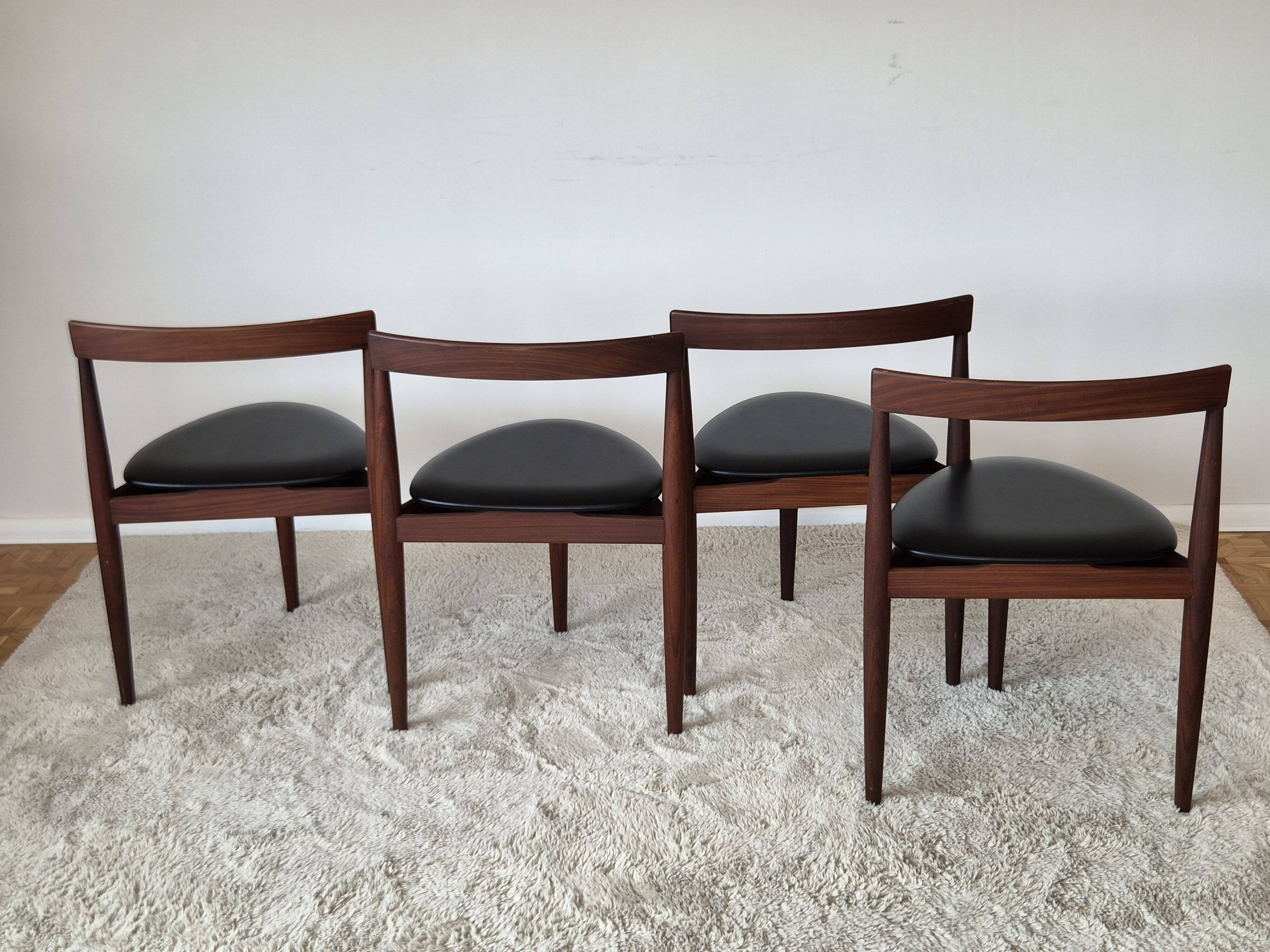 Roundette Teak Extendable Dining Set by Hans Olsen for Frem Røjle, Denmark