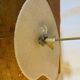 Antique perspex pendant light 60s vintage