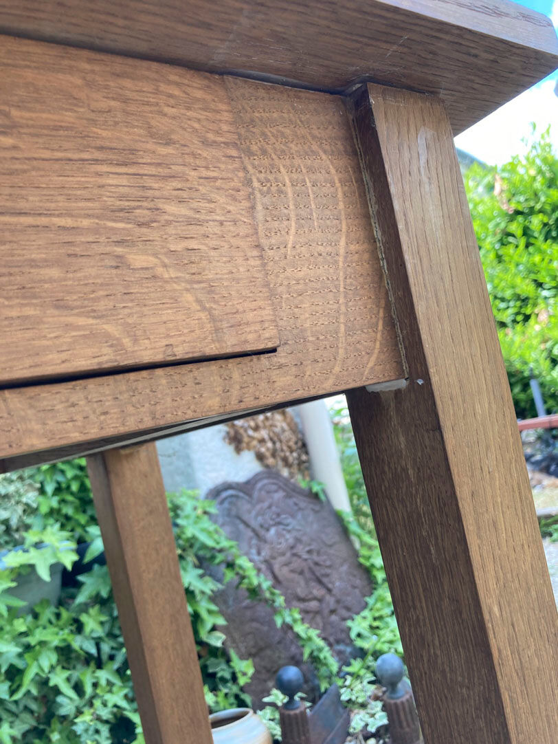 Vintage solid wood desk