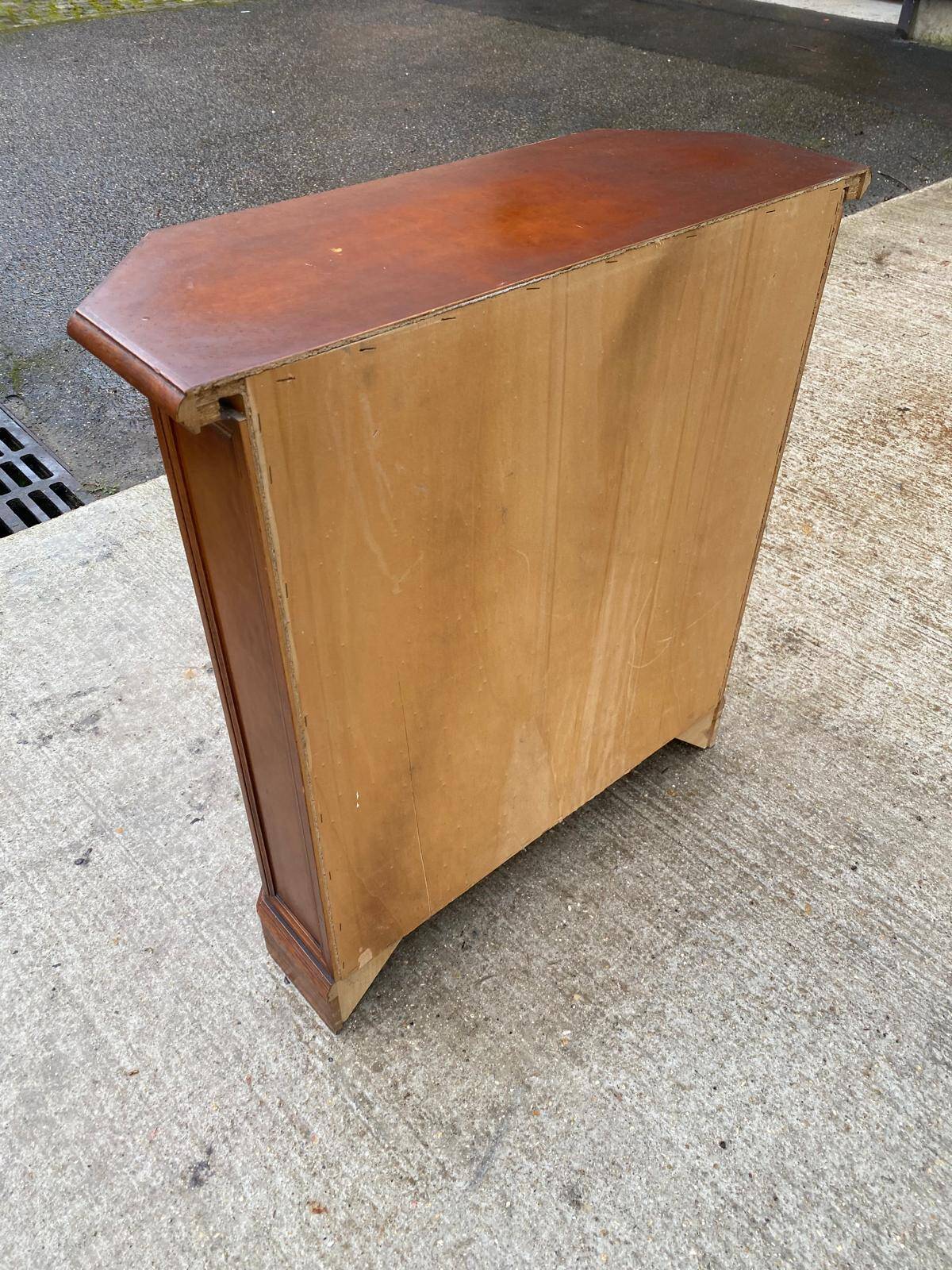 Colonial style solid wood chest of drawers