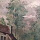 Vintage French oil painting, signed Levergne, 1958