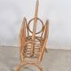 Rattan magazine rack
