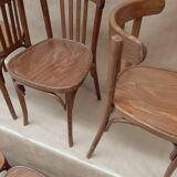 Lot 4 bistro chairs