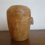Zoomorphic vase Owl vintage pottery of the dove