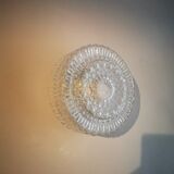 Ceiling light vintage 70s glass and crystal